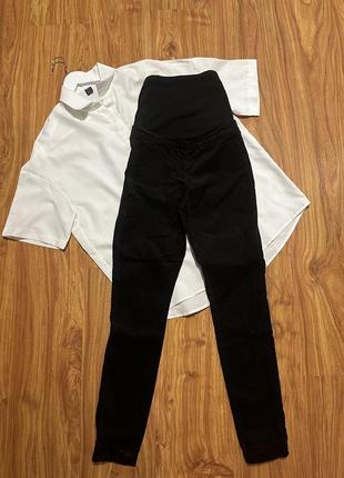 Тонкие вельветовые брюки