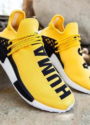 Мужские стильные кроссовки adidas x pharrell williams human race nmd.