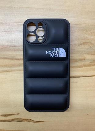 Новый пуферный чехол пуховик the north face iphone 14max