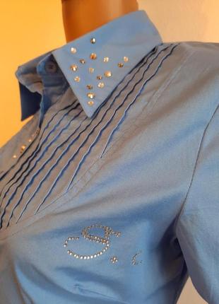 Изысканная стильная женская рубашка sarah chole, итальялия, р.s4 фото