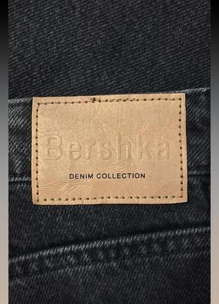Джинсы с высокой посадкой bershka denim jeans5 фото