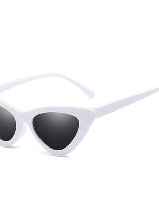 Солнцезащитные / имиджевые женские  очки кошачий глаз / лисички / ретро3 фото