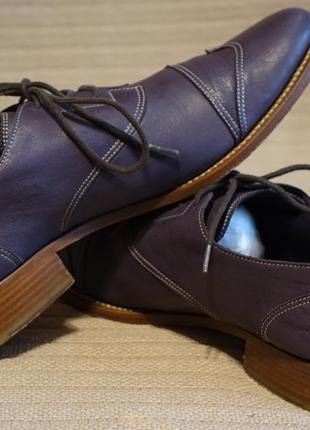 Благородные формальные мягкие кожаные туфли jil sander германия 39 р.