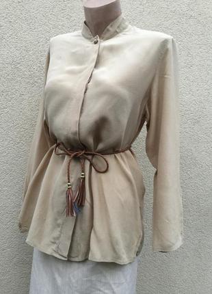 Вінтаж,легка,100%шовк блуза,сорочка,ексклюзив,anglia,4 фото