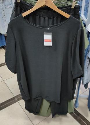 Костюм жіночий стильний літній американський крепт