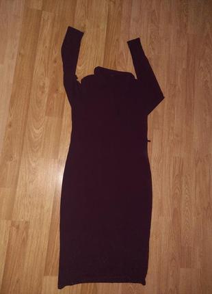 Платье в рубчик, размер 52 (арт1220гш)