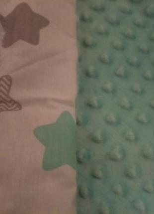 Детский двухсторонний плед-одеялко,расцветки разные3 фото