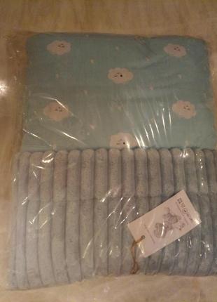 Детский двухсторонний плед-одеялко