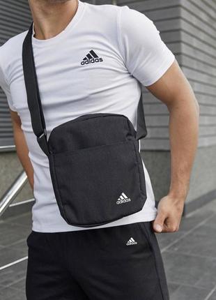 Комплект adidas футболка + шорти + барсетка