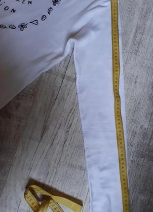 Белая кофта с длинным рукавом, свитер5 фото
