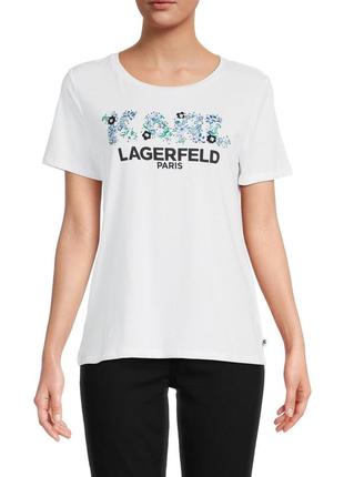 Женская футболка karl lagerfeld paris