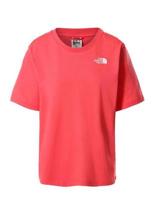 The north face tnf nf0a4cesr59 boyfriend simple dome women t-shirt футболка майка оригинал женская