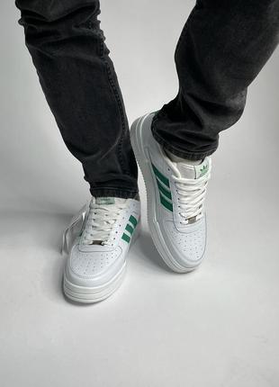 Кроссовки adidas adi-sassler white/green5 фото