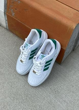 Кроссовки adidas adi-sassler white/green6 фото