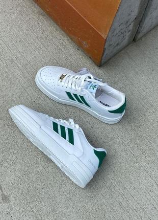 Кроссовки adidas adi-sassler white/green4 фото