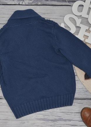 3 - 4 роки 104 см стильний светр джемпер кардиган для модного хлопчика next некст7 фото