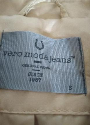 Плащ - тренч vero moda jeans6 фото