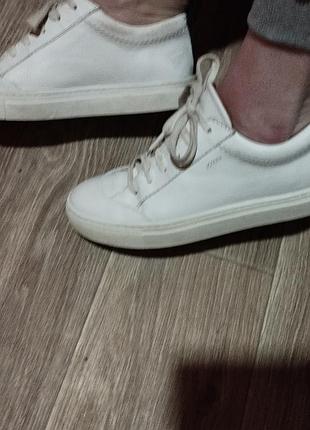 Шкіряні кроссовки