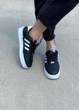 Кроссовки adidas adi-dassler black/white.