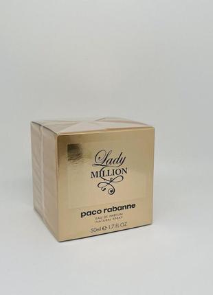 Оригинальные духи из сша paco rabanne lady million