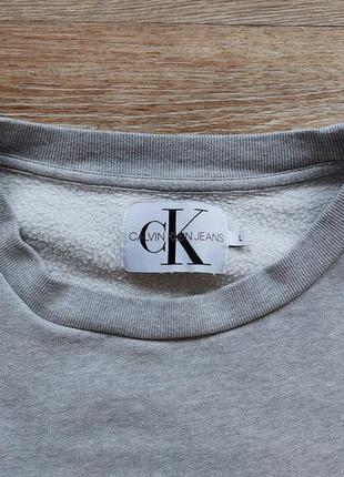 Женский свитшот calvin klein jeans  monogram logo relaxed fit5 фото