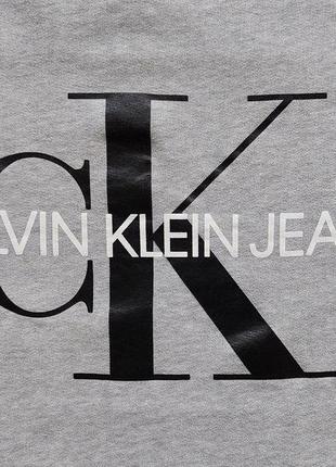 Женский свитшот calvin klein jeans  monogram logo relaxed fit4 фото