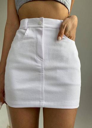 Женская юбка, короткая7 фото