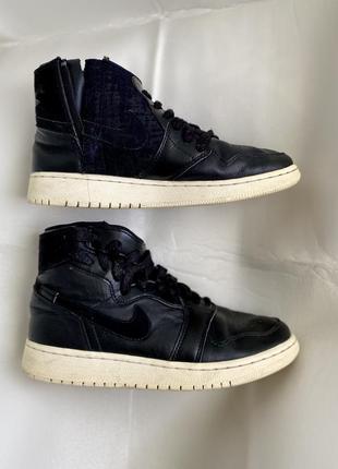 Кросівки хайтопи sneakers nike air jordan 1 rebel xx barely rose black