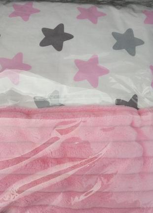 Двухсторнний детский плед-одеяло,есть расцветки6 фото