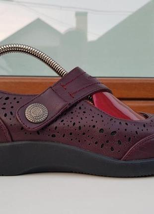 Ортопедические туфли мокасины ecco clarks г cushion walk 38р3 фото