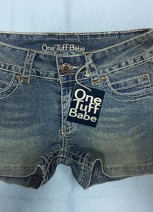 Шорты женские джинсовые one tuff babe, 7/8 ( m )