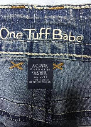 Шорты женские джинсовые one tuff babe, 7/8 ( m )5 фото