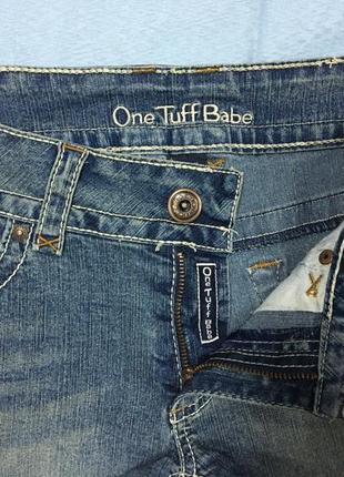 Шорты женские джинсовые one tuff babe, 7/8 ( m )3 фото