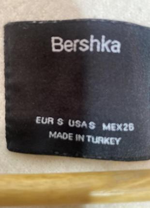 Пальто без подкладки кардиган укороченное пальто bershka, s4 фото