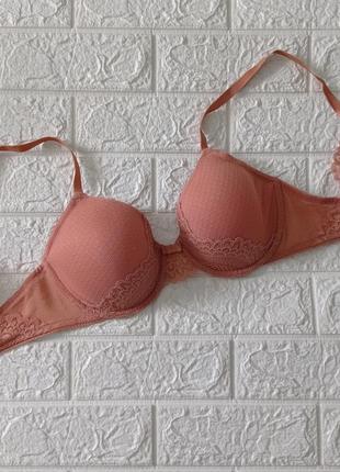 Снижки! бюстгальтер с кружевом р. 75/д 80/с