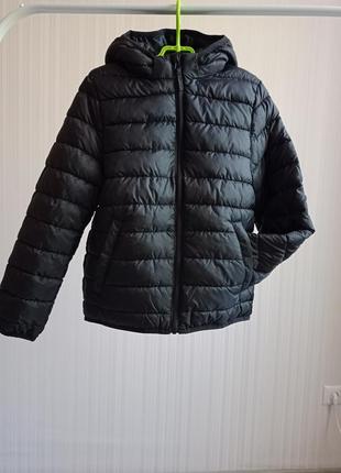 Куртка, чорна куртка, куртка для хлопчика, куртка на весну/осінь, демісезонна куртка, куртка демі2 фото