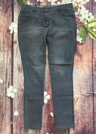 Джинси великого розміру середня/висока посадка