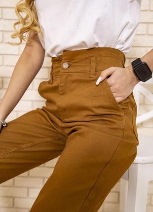 Женские джинсы с резинкой на талии3 фото