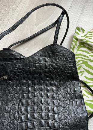 Кожаная сумка asos 3