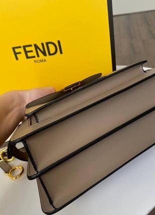 Сумка кожаная в стиле fendi 💫💫💫6 фото