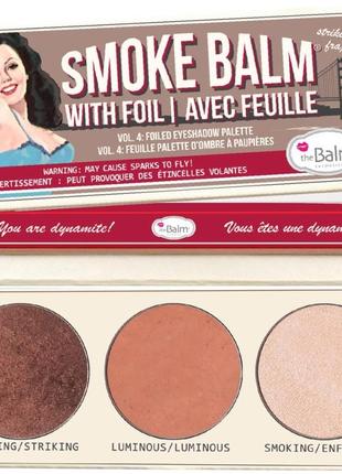 Палитра теней thebalm - smoke balm