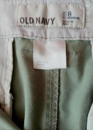 Стильні укорочені брюки чиносы у фісташковому кольорі5 фото