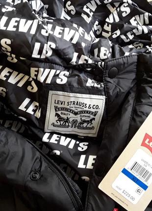 Брендова фірмова куртка пуховик levi's, оригінал із сша,нова з бірками.4 фото