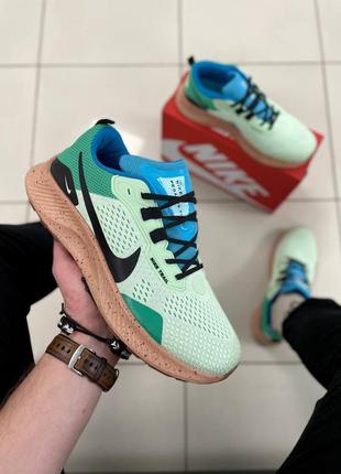 Мужские кроссовки спортивные nike pegasus trail blue green кроссовки спортивные найк пегасус зеленои10 фото