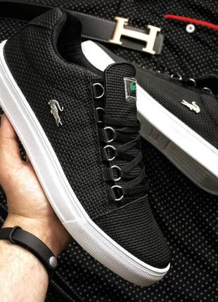 Lacoste black/white