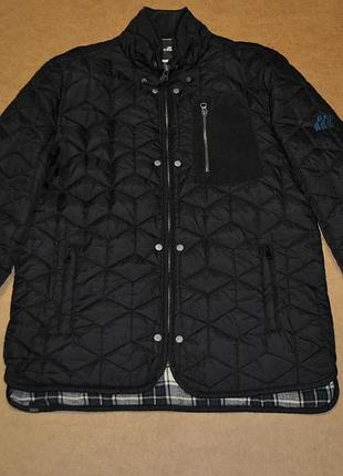 Boxfresh мужская стеганая куртка черная