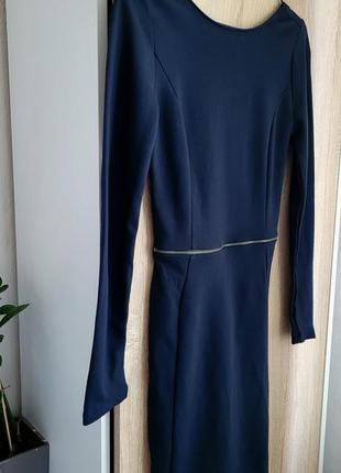 Темно-синя сукня zara 1+1=3 🎁
