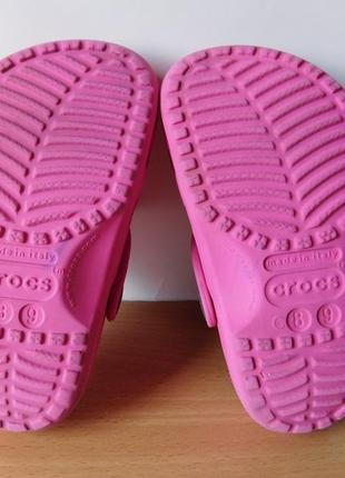 Кроксы crocs 8-9 размер стелька 16 см8 фото