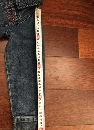 Красивая джинсовая курточка на рост 116 см2 фото