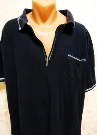 Котонова футболка великого розміру